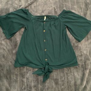 PinkBlush Maternity off the shoulders top